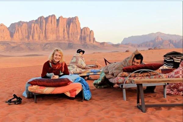 Wadi Rum Quiet Camp מראה חיצוני תמונה